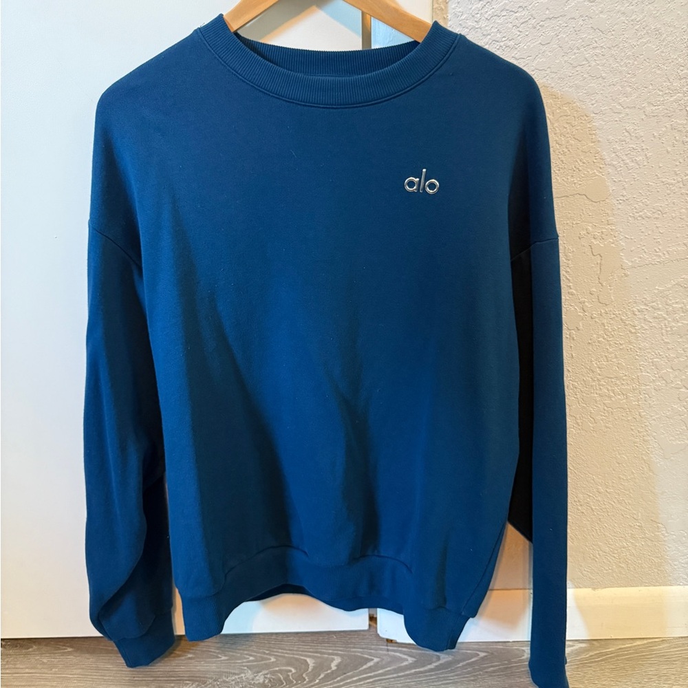 Alo Blue Sweatshirt